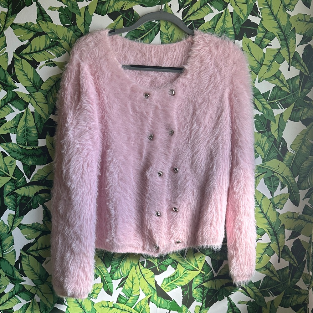 Pink Faux-Fur Women's Jacket